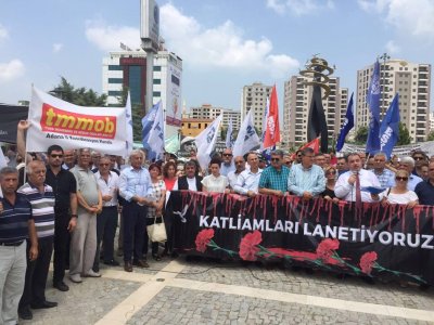 ATATÜRK HAVALİMANI KATLİAMINI PROTESTO ETTİK