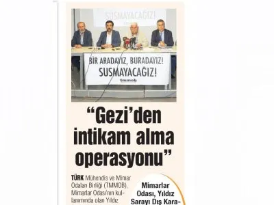 `GEZİDEN İNTİKAM ALMA OPERASYONU` (ÖZGÜR DÜŞÜNCE)