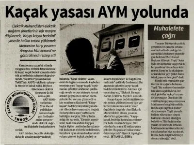 KAÇAK YASASI AYM YOLUNDA (KAÇAK YASASI AYM YOLUNDA (ÖZGÜR GÜNDEM)