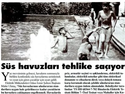 SÜS HAVUZLARI TEHLİKE SAÇIYOR (İLKSES)