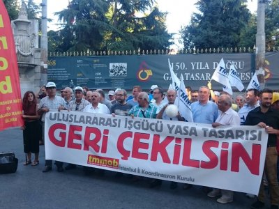 ULUSLARARASI İŞGÜCÜ KANUN TASARISINA HAYIR