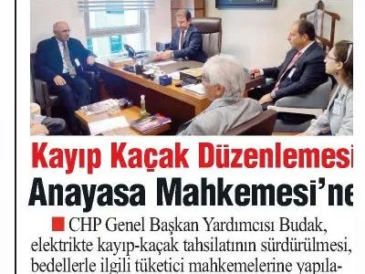 KAYIP- KAÇAK DÜZENLEMESİ ANAYASA MAHKEMESİ`NE TAŞINIYOR (ANTALYA)