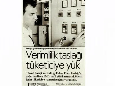 VERİMLİLİK TASLAĞI TÜKETİCİYE YÜK (CUMHURİYET)