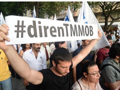 AKP`NİN TMMOB ÜZERİNDE YETKİ GENİŞLETME GİRİŞİMİNE FREN