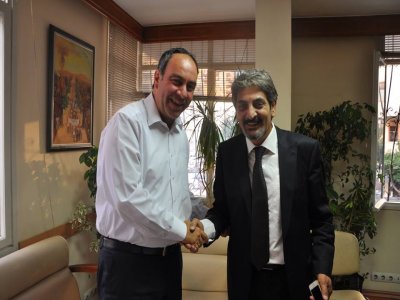 ZÜLFİKAR İNÖNÜ TÜMER ŞUBEMİZİ ZİYARET ETTİ