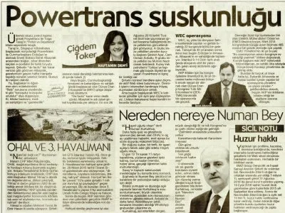 POWERTRANS SUSKUNLUĞU (ÇİĞDEM TOKER- CUMHURİYET)