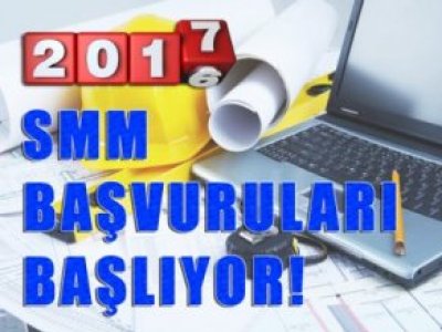 2017 SMM BAŞVURULARI BAŞLIYOR!