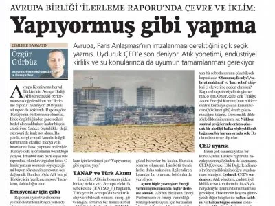 YAPIYORMUŞ GİBİ YAPMA (ÖZGÜR GÜRBÜZ-BİRGÜN)