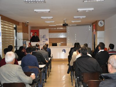 NİTELİKLİ BİNALARDA YANGIN ALGILAMA VE UYARI SİSTEMLERİ SEMİNERİ GERÇEKLEŞTİRİLDİ