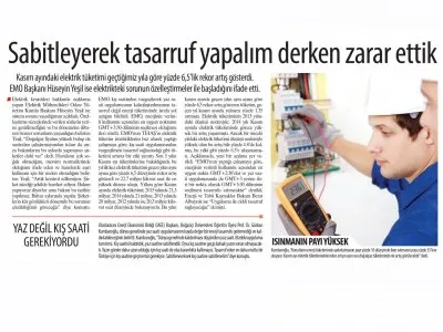 SABİTLEYEREK TASARRUF YAPALIM DERKEN ZARAR ETTİK (KARAR)