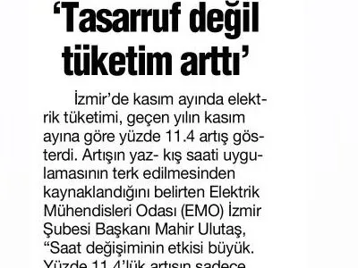 `TASARRUF DEĞİL TÜKETİM ARTTI` (HABERTÜRK EGELİ)