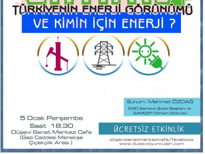 SÖYLEŞİ - TÜRKİYE`NİN ENERJİ GÖRÜNÜMÜ VE KİMİN İÇİN ENERJİ