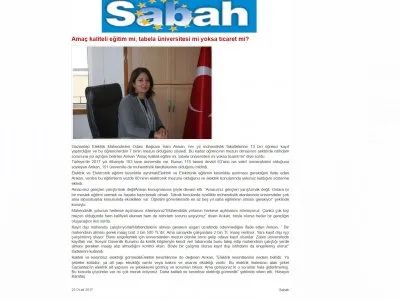 AMAÇ KALİTELİ EĞİTİM Mİ? TABELA ÜNİVERSİTESİ Mİ YOKSA TİCARET Mİ?