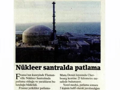 NÜKLEER SANTRALDA PATLAMA (BİRGÜN)