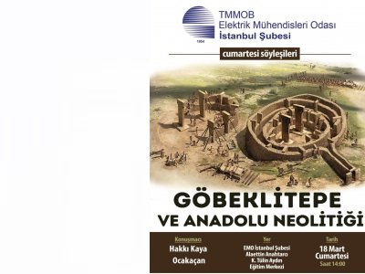 CUMARTESİ SÖYLEŞİLERİ: GÖBEKLİTEPE VE ANADOLU NEOLİTİĞİ