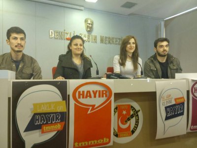 TMMOB GENÇ BASIN AÇIKLAMASI YAPILDI