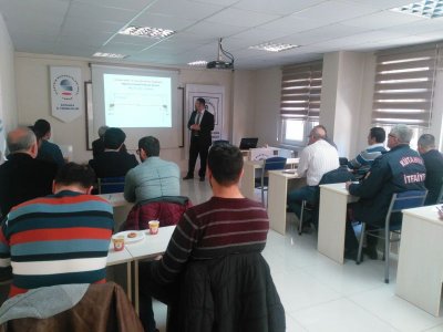 YANGIN ALGILAMA VE UYARI SİSTEMLERİNİN STANDART VE YÖNETMELİKLERE GÖRE TASARIMI SEMİNERİ DÜZENLENDİ