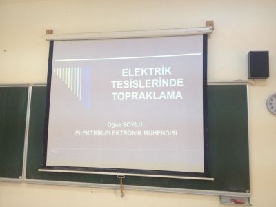 SEMİNER MARATONU:ELEKTRİK TESİSLERİNDE TOPRAKLAMALAR SEMİNERİ DÜZENLENDİ