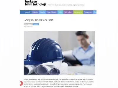 GENÇ MÜHENDİSLER İŞSİZ (HERKESEBİLİMTEKNOLOJİ.COM)