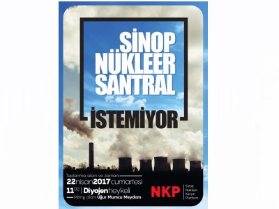SİNOP NÜKLERE SANTRAL İSTEMİYOR MİTİNGİ