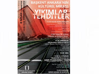 BAŞKENT ANKARA`NIN KÜLTÜREL MİRASI: YIKIMLAR, TEHDİTLER KONFERANSI