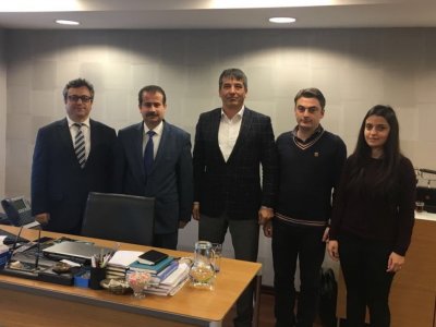 EMO ZONGULDAK İL TEMSİLCİLİĞİMİZ TÜRK TELEKOM İL MÜDÜRÜNÜ ZİYARET ETTİ.
