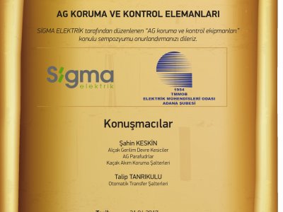 AG KORUMA VE KONTROL ELEMANLARI SEMİNERİ