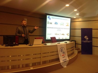 SEMİNER MARATONU: ELEKTRONİK SİSTEMLERDE TEST STRATEJİLERİ SEMİNERİ DÜZENLENDİ