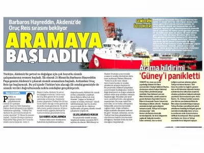 ARAMAYA BAŞLADIK (HÜRRİYET)