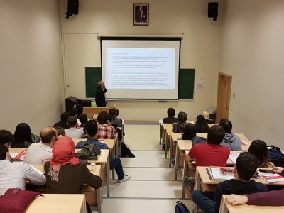 DOĞUŞ ÜNİVERSİTESİNDE ENERJİ SUNUMU YAPILDI