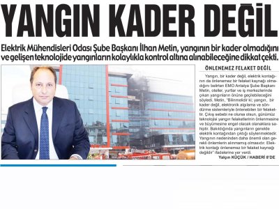 YANGIN KADER DEĞİL (HİLAL-17.06.2017)