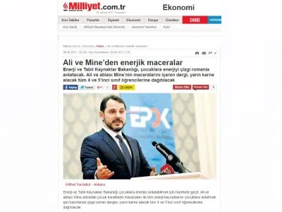 ALİ VE MİNE’DEN ENERJİK MACERALAR (MİLLİYET)