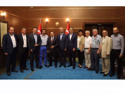 SAKARYA TEMSİLCİLİK HEYETİMİZCE SAKARYA VALİSİ ZİYARETİ GERÇEKLEŞTİRİLDİ.