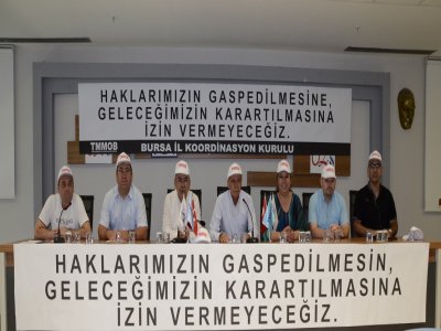 HAKLARIMIZIN GASP EDİLMESİNE, GELECEĞİMİZİN KARARTILMASINA İZİN VERMEYECEĞİZ BASIN AÇIKLAMASI