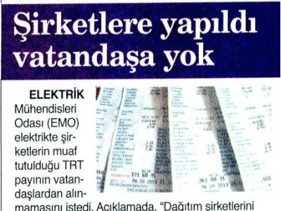 ŞİRKETLERE YAPILDI VATANDAŞA YOK (9 EYLÜL İZMİR)