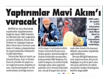YAPTIRIMLAR MAVİ AKIM`I VURACAK (SÖZCÜ)