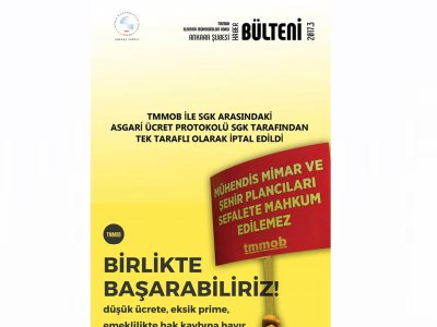 EMO ANKARA ŞUBESİ 2017/3 HABER BÜLTENİ ÇIKTI