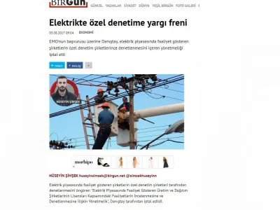 ELEKTRİKTE ÖZEL DENETİME YARGI FRENİ (BİRGUN.NET)