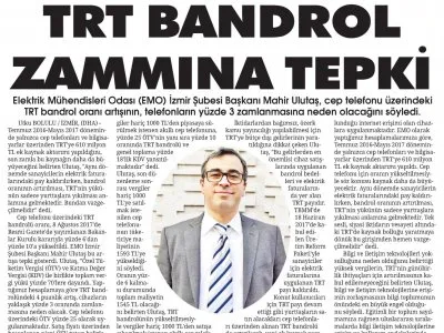 TRT BANDROL ZAMMINA TEPKİ (SONSÖZ)
