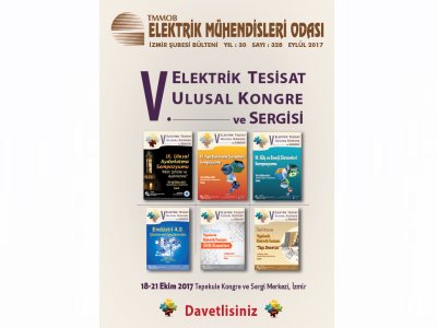 EYLÜL BÜLTENİ: V. ELEKTRİK TESİSAT ULUSAL KONGRE VE SERGİSİ