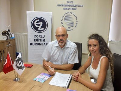 ÖZEL ATAKUM ZORLU ANAOKULU İLE ŞUBEMİZ ARASINDA EĞİTİM PROTOKOLU YAPILDI