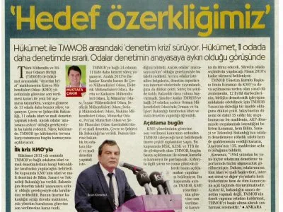 ‘HEDEF ÖZERKLİĞİMİZ’ (CUMHURİYET)
