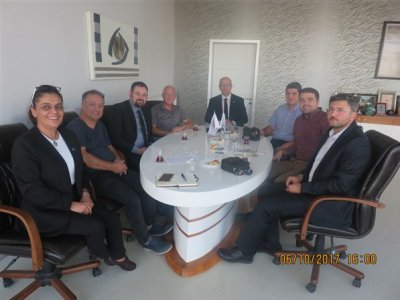 BURSA TEKNİK ÜNİVERSİTESİ DOĞA BİLİMLERİ MİMARLIK VE MÜHENDİSLİK FAKÜLTESİ ELEKTRİK - ELEKTRONİK MÜHENDİSLİĞİ BÖLÜMYÖNETİCİLERİ ŞUBEMİZİ ZİYARET ETTİ