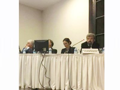 EMO ANKARA ŞUBESİ YÖNETİM KURULU BAŞKANI FATİH KAYMAKÇIOĞLU
V. ELEKTRİK TESİSAT ULUSAL KONGRESİNDE OTURUM YÖNETTİ