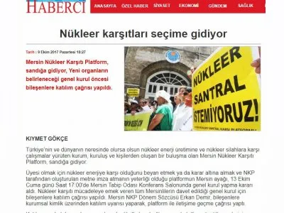 NÜKLEER KARŞITLARI SEÇİME GİDİYOR (MERSİNHABERCİ.COM)