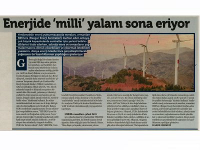 ENERJİDE `MİLLİ` YALANI SONA ERİYOR (ÖZGÜRLÜKÇÜ DEMOKRASİ)