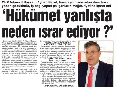 HÜKÜMET NEDEN YANLIŞTA ISRAR EDİYOR (BÖLGE)