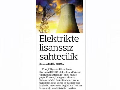ELEKTRİKTE LİSANSSIZ SAHTECİLİK (HABERTÜRK)