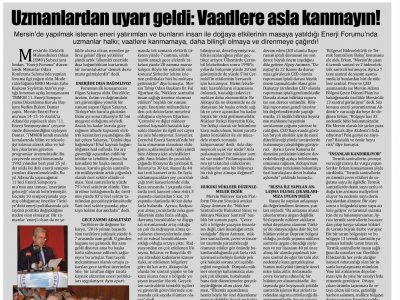 VAATLERE KANMAYIN! (AKDENİZ)