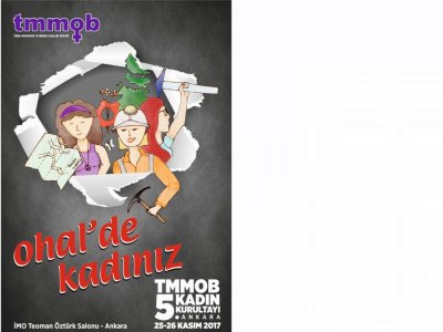 TMMOB 5. KADIN KURULTAYI DÜZENLENECEK..
